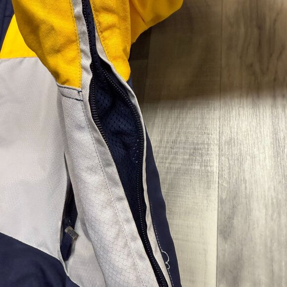 ✅Mens XLT 46/48 Vintage Starter 3-in-1 Winter Jacket Feather/Down Insulated Navy - Picture 6 of 14